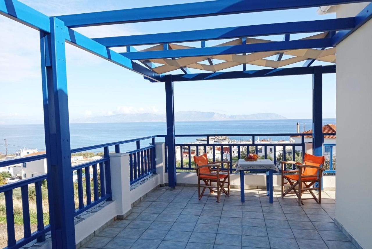 Agia Pelagia  Evangelia House Sea View Apartments מראה חיצוני תמונה