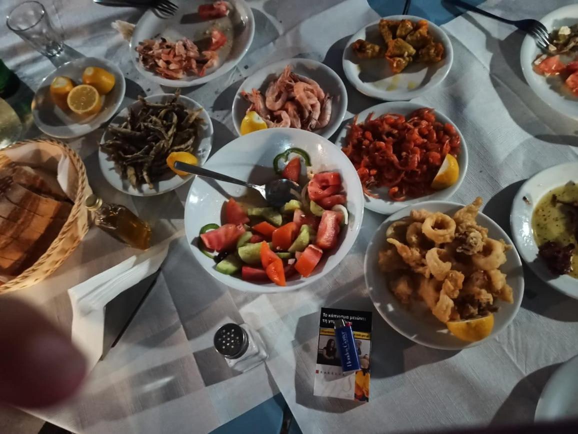 Agia Pelagia  Evangelia House Sea View Apartments מראה חיצוני תמונה